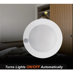 6" LED Closet Lights with PIR Motion Sensor