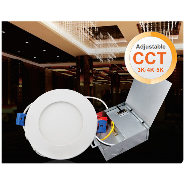 Adjustable CCT Slim Panel LED